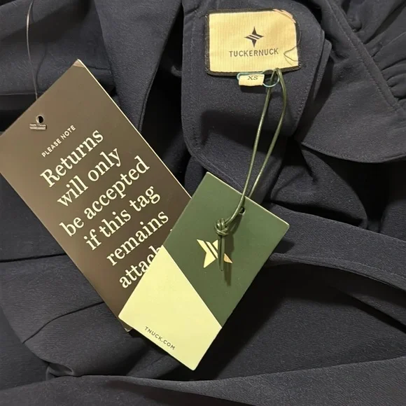 Tuckernuck Navy Daphne Dress NWT - Picture 5 of 6